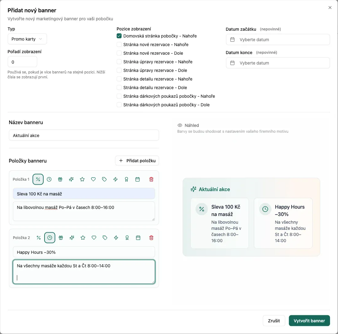 Marketingový banner